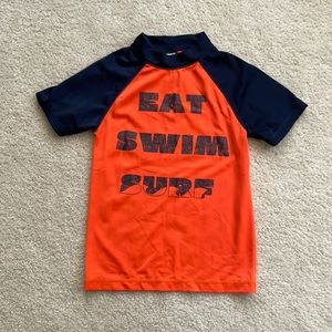 Boys rashguard size 8